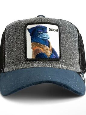 Goorin Bros. Bad Guys 2 Doom Trucker Hat. Mesh SnapBack NWT